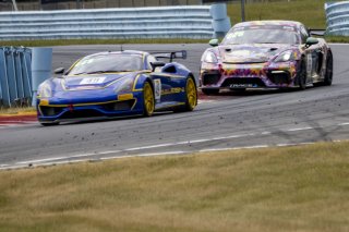 #49 Saleen 1 GT4 of Steve Saleen and Eric Curran, Team Saleen, GT4 America, INV, SRO America, Watkins Glen International raceway, Watkins Glen, NY, July 2022..
 | SRO Motorsports Group