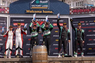 #18 Porsche 718 Cayman GT4 RS Clubsport of Eric Filgueiras and Steven McAleer, RS1, GT4 America, Pro-Am, SRO America, Watkins Geln International, Watkins Glen NY, July 2022.
 | &copy;2022 Regis Lefebure/SRO