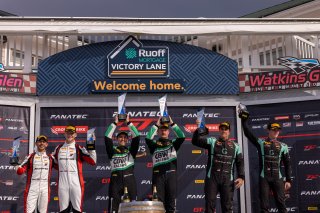 #18 Porsche 718 Cayman GT4 RS Clubsport of Eric Filgueiras and Steven McAleer, RS1, GT4 America, Pro-Am, SRO America, Watkins Geln International, Watkins Glen NY, July 2022.
 | &copy;2022 Regis Lefebure/SRO