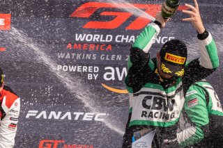 #18 Porsche 718 Cayman GT4 RS Clubsport of Eric Filgueiras and Steven McAleer, RS1, GT4 America, Pro-Am, SRO America, Watkins Geln International, Watkins Glen NY, July 2022.
 | &copy;2022 Regis Lefebure/SRO