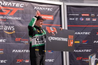 #18 Porsche 718 Cayman GT4 RS Clubsport of Eric Filgueiras and Steven McAleer, RS1, GT4 America, Pro-Am, SRO America, Watkins Geln International, Watkins Glen NY, July 2022.
 | &copy;2022 Regis Lefebure/SRO