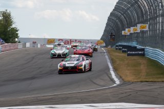 #34 Mercedes-AMG GT4 of Gavin Sanders and Michai Stephens, Conquest Racing/WF Motorsports, GT4 America, Silver, SRO America, Watkins Glen International raceway, Watkins Glen, NY, July 2022..
 | SRO Motorsports Group