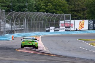 #18 Porsche 718 Cayman GT4 RS Clubsport of Eric Filgueiras and Steven McAleer, RS1, GT4 America, Pro-Am, SRO America, Watkins Glen International raceway, Watkins Glen, NY, July 2022..
 | SRO Motorsports Group