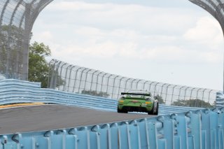 #18 Porsche 718 Cayman GT4 RS Clubsport of Eric Filgueiras and Steven McAleer, RS1, GT4 America, Pro-Am, SRO America, Watkins Glen International raceway, Watkins Glen, NY, July 2022..
 | SRO Motorsports Group