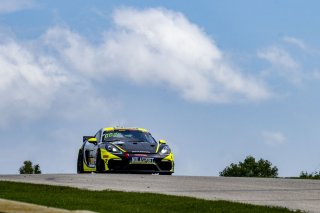 #47 Porsche 718 Cayman GT4 RS Clubsport of Scott Noble and Jason Hart, NOLASPORT, GT4 America, Pro-Am, SRO America, Road America, Elkhart Lake, WI, August 2022
 | Brian Cleary/SRO