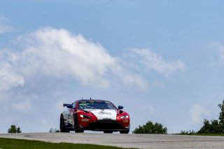 #15 Aston Martin Vantage AMR GT4 of Bryan Putt and Kenton Koch, BSPort Racing, GT4 America, Pro-Am, SRO America, Road America, Elkhart Lake, WI, August 2022
 | Brian Cleary/SRO