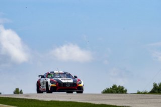 #34 Mercedes-AMG GT4 of Gavin Sanders and Michai Stephens, Conquest Racing/WF Motorsports, GT4 America, Silver, SRO America, Road America, Elkhart Lake, WI, August 2022
 | Brian Cleary/SRO