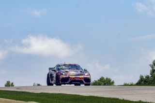 SRO America, Road America, Elkhart Lake, WI, August 2022#66 Porsche 718 Cayman GT4 RS Clubsport of Derek DeBoer and Jason Alexandris, The Racers Group, GT4 America, Am
 | Brian Cleary/SRO