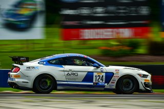 #124 Ford Mustang GT4 of Edgar Lau and Mike Skeen, ARG/Rotek Racing, GT4 America, Pro-Am, SRO America, Road America, Elkhart Lake, Wisconsin, August 2022.
 | Fred Hardy | SRO