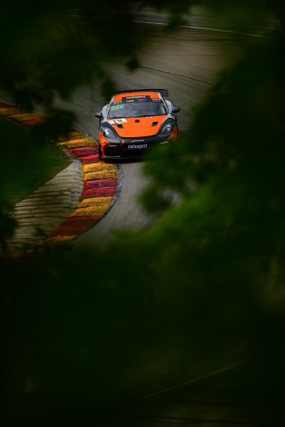 #19 Porsche 718 Cayman GT4 RS Clubsport of Alain Staid and Thomas Merrill, NOLASPORT, GT4 America, Pro-Am, SRO America, Road America, Elkhart Lake, Wisconsin, August 2022.
 | Fred Hardy | SRO