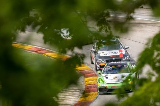 #18 Porsche 718 Cayman GT4 RS Clubsport of Eric Filgueiras and Steven McAleer, RS1, GT4 America, Pro-Am, SRO America, Road America, Elkhart Lake, WI, August 2022
 | Regis Lefebure/SRO