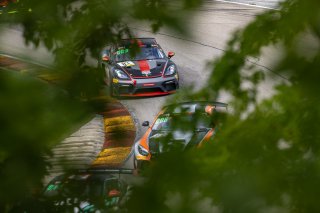 #83 Porsche718 Cayman GT4 RS Clubsport of Juan Martinez and Nelson Calle, RS1, GT4 America, Am, SRO America, Road America, Elkhart Lake, WI, August 2022
 | Regis Lefebure/SRO