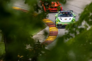 #18 Porsche 718 Cayman GT4 RS Clubsport of Eric Filgueiras and Steven McAleer, RS1, GT4 America, Pro-Am, SRO America, Road America, Elkhart Lake, WI, August 2022
 | Regis Lefebure/SRO
