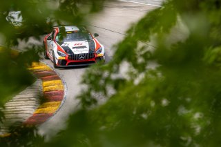 #34 Mercedes-AMG GT4 of Gavin Sanders and Michai Stephens, Conquest Racing/WF Motorsports, GT4 America, Silver, SRO America, Road America, Elkhart Lake, WI, August 2022
 | Regis Lefebure/SRO