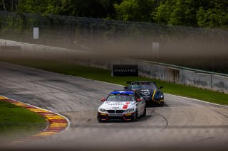 #82 BMW M4 GT4 of James Walker Jr. and Devin Jones, BimmerWorld, GT4 America, Pro-Am, SRO America, Road America, Elkhart Lake, WI, August 2022
 | Regis Lefebure/SRO