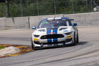 #124 Ford Mustang GT4 of Edgar Lau and Mike Skeen, ARG/Rotek Racing, GT4 America, Pro-Am, SRO America, Road America, Elkhart Lake, WI, August 2022
 | Regis Lefebure/SRO