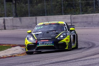#47 Porsche 718 Cayman GT4 RS Clubsport of Scott Noble and Jason Hart, NOLASPORT, GT4 America, Pro-Am, SRO America, Road America, Elkhart Lake, WI, August 2022
 | Regis Lefebure/SRO