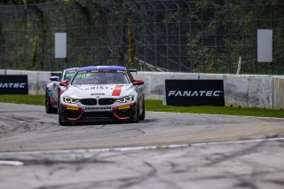 #82 BMW M4 GT4 of James Walker Jr. and Devin Jones, BimmerWorld, GT4 America, Pro-Am, SRO America, Road America, Elkhart Lake, WI, August 2022
 | Regis Lefebure/SRO