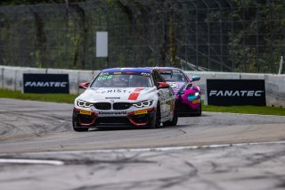 #82 BMW M4 GT4 of James Walker Jr. and Devin Jones, BimmerWorld, GT4 America, Pro-Am, SRO America, Road America, Elkhart Lake, WI, August 2022
 | Regis Lefebure/SRO