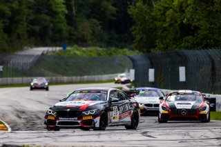 #36 BMW M4 GT4 of James Clay and Charlie Postins, BimmerWorld, GT4 America, Am, SRO America, Road America, Elkhart Lake, WI, August 2022
 | Regis Lefebure/SRO