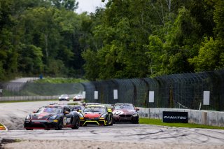 #83 Porsche718 Cayman GT4 RS Clubsport of Juan Martinez and Nelson Calle, RS1, GT4 America, Am, SRO America, Road America, Elkhart Lake, WI, August 2022
 | Regis Lefebure/SRO