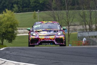 #66 Porsche 718 Cayman GT4 RS Clubsport of Derek DeBoer and Jason Alexandris, The Racers Group, GT4 America, Am, SRO America, Road America, Elkhart Lake, WI, August 2022
 | Brian Cleary/SRO