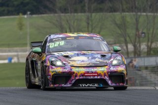 #66 Porsche 718 Cayman GT4 RS Clubsport of Derek DeBoer and Jason Alexandris, The Racers Group, GT4 America, Am, SRO America, Road America, Elkhart Lake, WI, August 2022
 | Brian Cleary/SRO