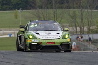#18 Porsche 718 Cayman GT4 RS Clubsport of Eric Filgueiras and Steven McAleer, RS1, GT4 America, Pro-Am, SRO America, Road America, Elkhart Lake, WI, August 2022
 | Brian Cleary/SRO