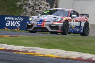 #17 Porsche 718 Cayman GT4 RS Clubsport of Dr. James Rappaport and Todd Hetherington, The Racers Group, GT4 America, Am, SRO America, Road America, Elkhart Lake, WI, August 2022
 | Brian Cleary/SRO