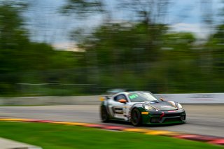 #47 Porsche 718 Cayman GT4 RS Clubsport of Scott Noble and Jason Hart, NOLASPORT, GT4 America, Pro-Am, SRO America, Road America, Elkhart Lake, Wisconsin, August 2022.
 | Fred Hardy | SRO