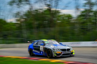 #10 BMW M4 GT4 of Tim Horrell and Raphael Matos, Fast Track Racing, GT4 America, Pro-Am, SRO America, Road America, Elkhart Lake, Wisconsin, August 2022.
 | Fred Hardy | SRO