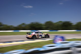 #66 Porsche 718 Cayman GT4 RS Clubsport of Derek DeBoer and Jason Alexandris, The Racers Group, GT4 America, Am, SRO America, Sebring Int’l Raceway, Sebring Florida, September 2022
 | Regis Lefebure/SRO