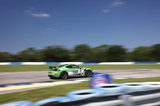 #18 Porsche 718 Cayman GT4 RS Clubsport of Eric Filgueiras and Steven McAleer, RS1, GT4 America, Pro-Am, SRO America, Sebring Int&rsquo;l Raceway, Sebring Florida, September 2022
 | Regis Lefebure/SRO