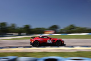 #50 Aston Martin Vantage AMR GT4 of Ross Chouest and Aaron Povoledo, Chouest Povoledo racing, GT4 America, Pro-Am, SRO America, Sebring Int&rsquo;l Raceway, Sebring Florida, September 2022
 | Regis Lefebure/SRO