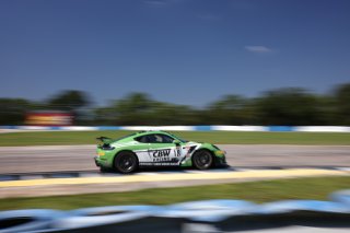 #18 Porsche 718 Cayman GT4 RS Clubsport of Eric Filgueiras and Steven McAleer, RS1, GT4 America, Pro-Am, SRO America, Sebring Int&rsquo;l Raceway, Sebring Florida, September 2022
 | Regis Lefebure/SRO