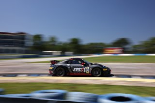 #83 Porsche718 Cayman GT4 RS Clubsport of Juan Martinez and Nelson Calle, RS1, GT4 America, Am, SRO America, Sebring Int’l Raceway, Sebring Florida, September 2022
 | Regis Lefebure/SRO