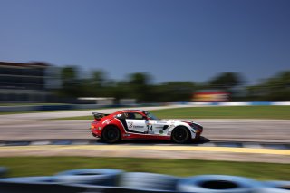 #34 Mercedes-AMG GT4 of Gavin Sanders and Michai Stephens, Conquest Racing/WF Motorsports, GT4 America, Silver, SRO America, Sebring Int&rsquo;l Raceway, Sebring Florida, September 2022
 | Regis Lefebure/SRO