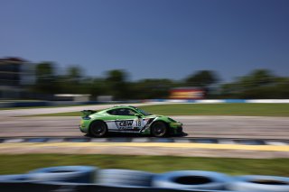 #18 Porsche 718 Cayman GT4 RS Clubsport of Eric Filgueiras and Steven McAleer, RS1, GT4 America, Pro-Am, SRO America, Sebring Int&rsquo;l Raceway, Sebring Florida, September 2022
 | Regis Lefebure/SRO