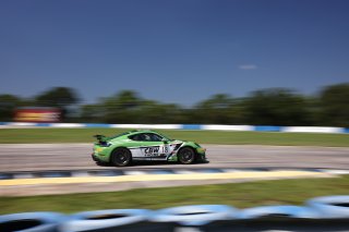 #18 Porsche 718 Cayman GT4 RS Clubsport of Eric Filgueiras and Steven McAleer, RS1, GT4 America, Pro-Am, SRO America, Sebring Int&rsquo;l Raceway, Sebring Florida, September 2022
 | Regis Lefebure/SRO
