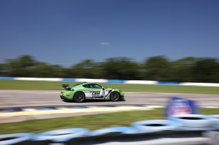 #18 Porsche 718 Cayman GT4 RS Clubsport of Eric Filgueiras and Steven McAleer, RS1, GT4 America, Pro-Am, SRO America, Sebring Int&rsquo;l Raceway, Sebring Florida, September 2022
 | Regis Lefebure/SRO