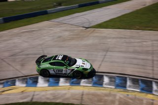 #18 Porsche 718 Cayman GT4 RS Clubsport of Eric Filgueiras and Steven McAleer, RS1, GT4 America, Pro-Am, SRO America, Sebring Int&rsquo;l Raceway, Sebring Florida, September 2022
 | Regis Lefebure/SRO