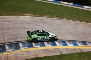 #18 Porsche 718 Cayman GT4 RS Clubsport of Eric Filgueiras and Steven McAleer, RS1, GT4 America, Pro-Am, SRO America, Sebring Int&rsquo;l Raceway, Sebring Florida, September 2022
 | Regis Lefebure/SRO