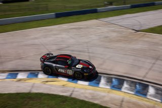 #83 Porsche718 Cayman GT4 RS Clubsport of Juan Martinez and Nelson Calle, RS1, GT4 America, Am, SRO America, Sebring Int’l Raceway, Sebring Florida, September 2022
 | Regis Lefebure/SRO