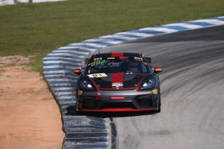 #83 Porsche718 Cayman GT4 RS Clubsport of Juan Martinez and Nelson Calle, RS1, GT4 America, Am, SRO America, Sebring Int’l Raceway, Sebring Florida, September 2022
 | Regis Lefebure/SRO