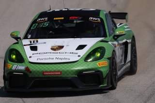 #18 Porsche 718 Cayman GT4 RS Clubsport of Eric Filgueiras and Steven McAleer, RS1, GT4 America, Pro-Am, SRO America, Sebring Int&rsquo;l Raceway, Sebring Florida, September 2022
 | Regis Lefebure/SRO
