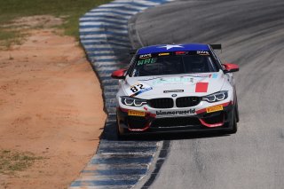 #82 BMW M4 GT4 of James Walker Jr. and Devin Jones, BimmerWorld, GT4 America, Pro-Am, SRO America, Sebring Int’l Raceway, Sebring Florida, September 2022
 | Regis Lefebure/SRO