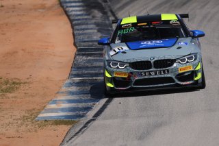 #10 BMW M4 GT4 of Tim Horrell and Raphael Matos, Fast Track Racing, GT4 America, Pro-Am, SRO America, Sebring Int’l Raceway, Sebring Florida, September 2022
 | Regis Lefebure/SRO