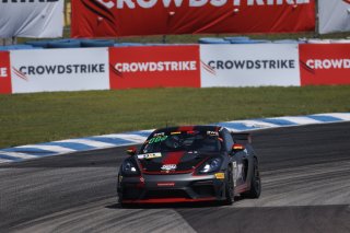 #83 Porsche718 Cayman GT4 RS Clubsport of Juan Martinez and Nelson Calle, RS1, GT4 America, Am, SRO America, Sebring Int’l Raceway, Sebring Florida, September 2022
 | Regis Lefebure/SRO