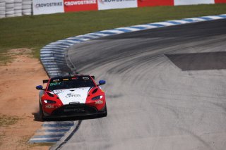 #15 Aston Martin Vantage AMR GT4 of Bryan Putt and Kenton Koch, BSPort Racing, GT4 America, Pro-Am, SRO America, Sebring Int&rsquo;l Raceway, Sebring Florida, September 2022
 | Regis Lefebure/SRO