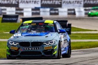 #10 BMW M4 GT4 of Tim Horrell and Raphael Matos, Fast Track Racing, GT4 America, Pro-Am, SRO America, Sebring Int’l Raceway, Sebring Florida, September 2022
 | Regis Lefebure/SRO